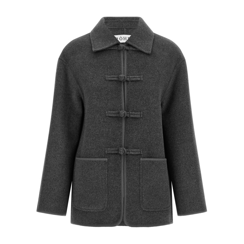 Pankou closure coat