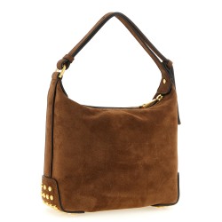 'Gommini' mini suede shoulder bag
