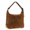 'Gommini' mini suede shoulder bag