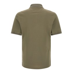 Logo piqué polo shirt