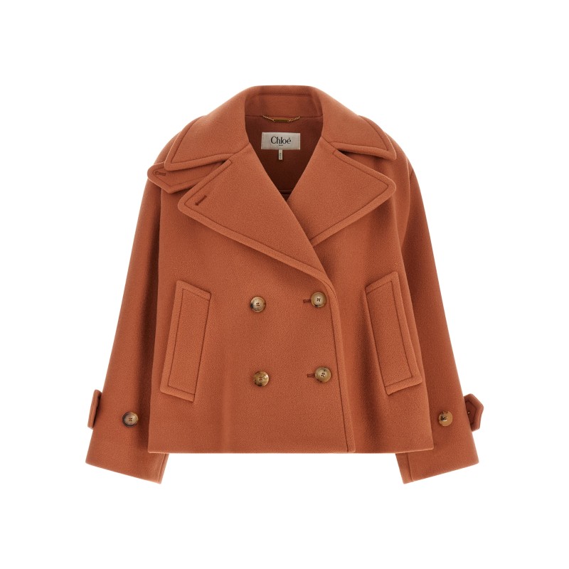Double-breasted coat