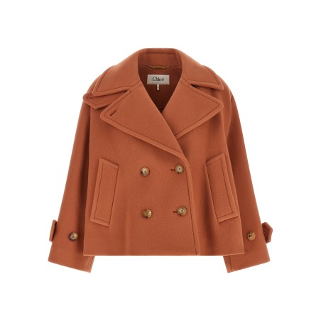 Double-breasted coat