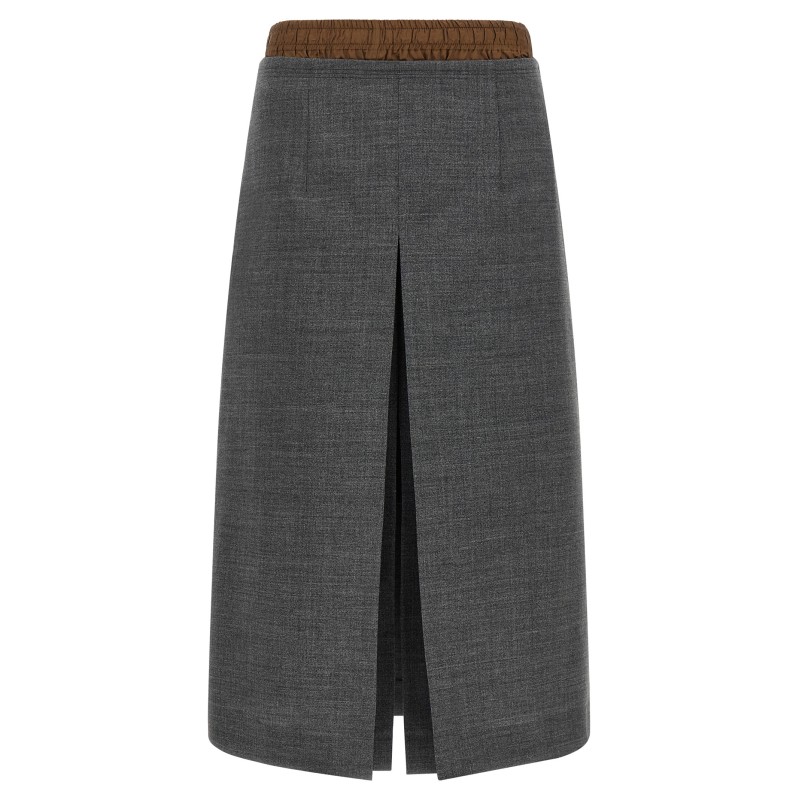 Double layer skirt