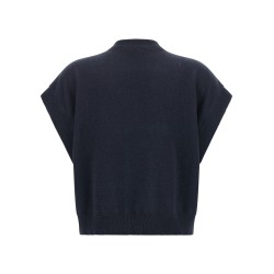Sequin embroidered sweater