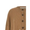 Lace insert cardigan