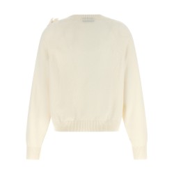 Embroidered flower sweater