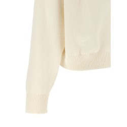 Embroidered flower sweater