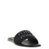 Braided slides with logo