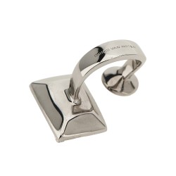 Open ring with crystals