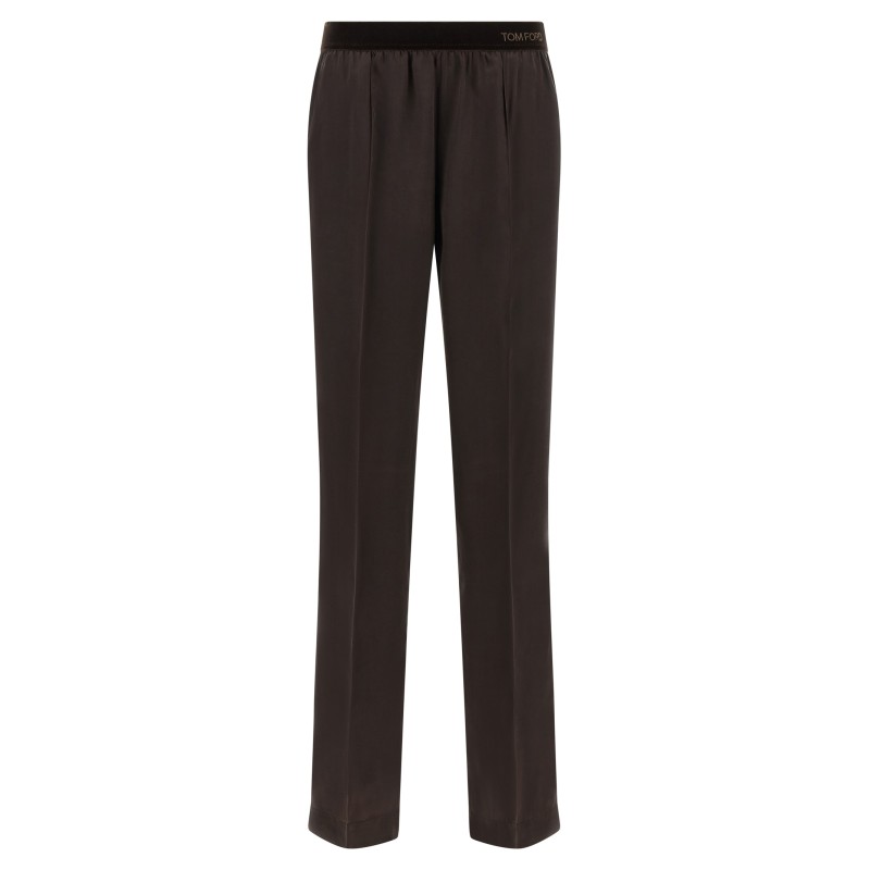 Silk pants