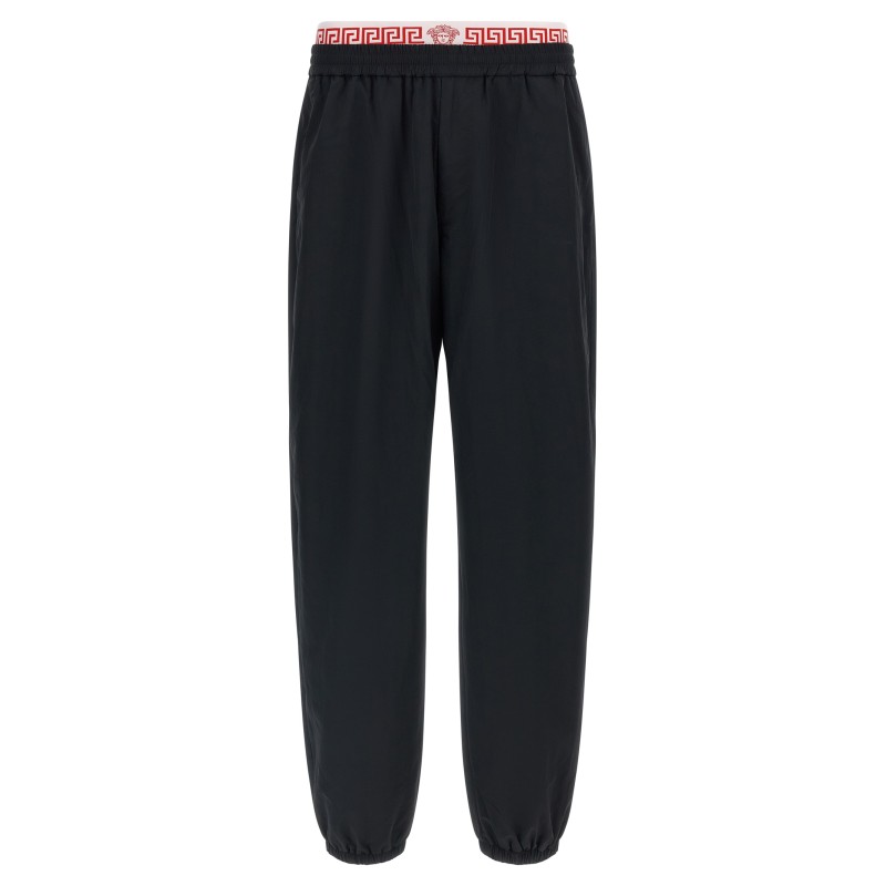 'Greca' pattern joggers