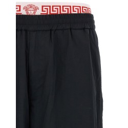 'Greca' pattern joggers