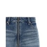 Denim skort