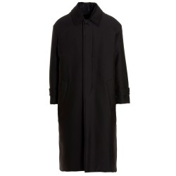 Valentino Pink PP Collection reversible long coat