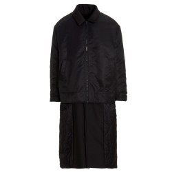 Valentino Pink PP Collection reversible long coat