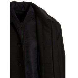 Valentino Pink PP Collection reversible long coat