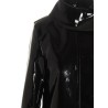 Vinyl trench coat