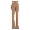 Cut out pants with lacing