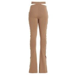 Cut out pants with lacing