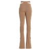 Cut out pants with lacing