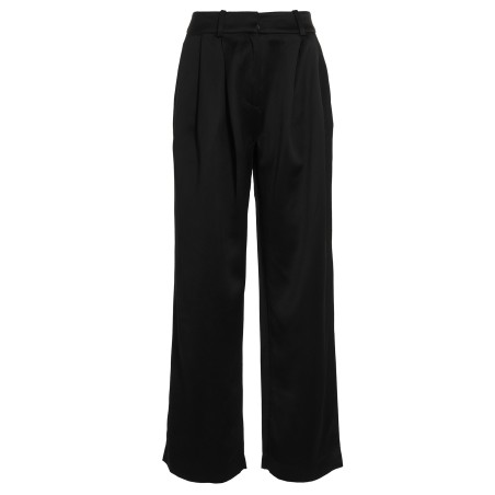 Pants with front pleats