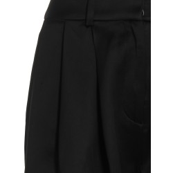 Pants with front pleats