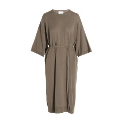 Knit long dress