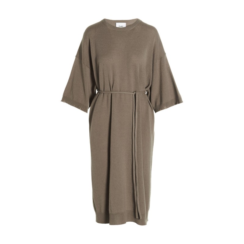 Knit long dress