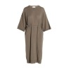 Knit long dress