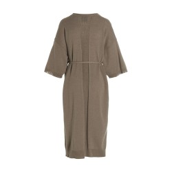 Knit long dress