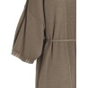 Knit long dress