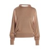 Cut out insert top sweater
