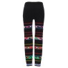 Jacquard patterned leggings