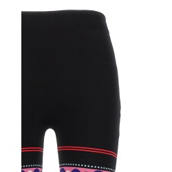 Jacquard patterned leggings