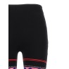 Jacquard patterned leggings