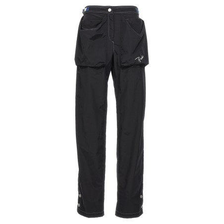 Logo nylon pants