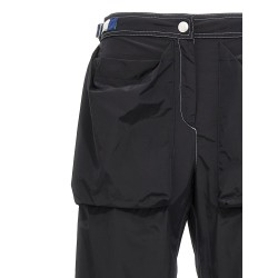 Logo nylon pants