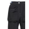 Logo nylon pants