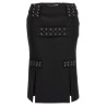 Lace-up skirt