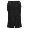 Lace-up skirt