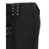 Lace-up skirt