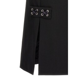 Lace-up skirt