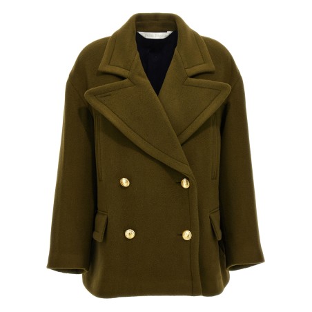 Palm embroidery coat