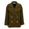Palm embroidery coat