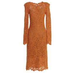 Macramé lace dress