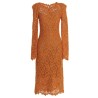 Macramé lace dress