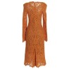 Macramé lace dress