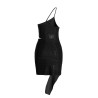 Sequin one shoulder dress
