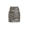 'Lurex Zebra' skirt