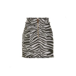 'Lurex Zebra' skirt